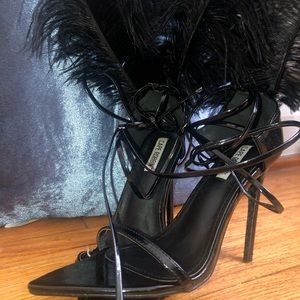 Feather heels